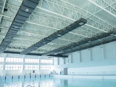 The Nanjing University of Science and Technology Jiangyin campus swimming pool